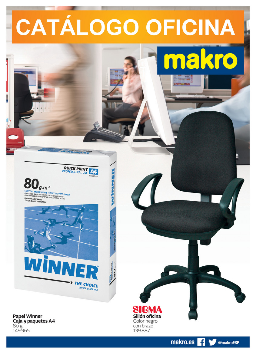 Makro España Ofertas - Catálogo Oficina - Página 1 Makro España Ofertas - Catálogo Oficina - Página 1