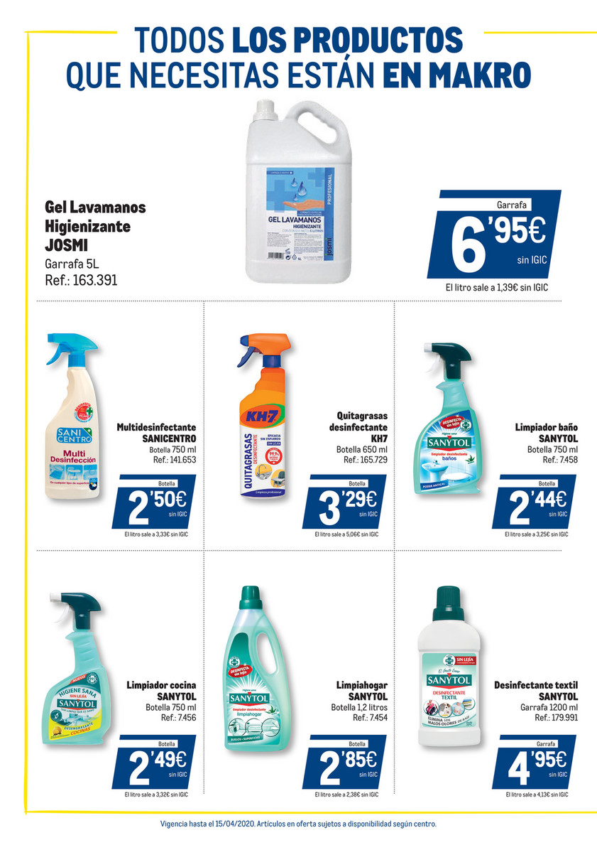 Makro España Ofertas - Especial Higiene - Página 4-5
